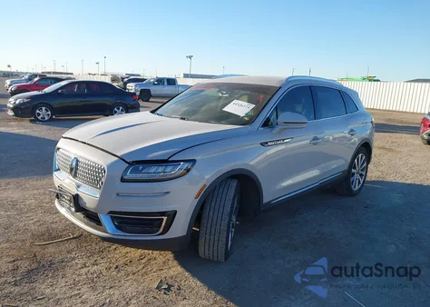 2019 Lincoln Nautilus Select z USA, uszkodzony, nr VIN 2LMPJ6K92KBL11389